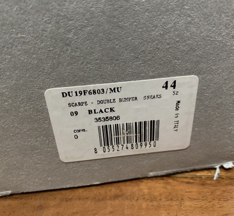 Rick Owens Drkshdw Double Bumper Ramones