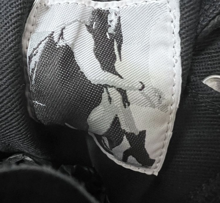 Rick owens drkshdw fw14 waxed ramones high top sneakers