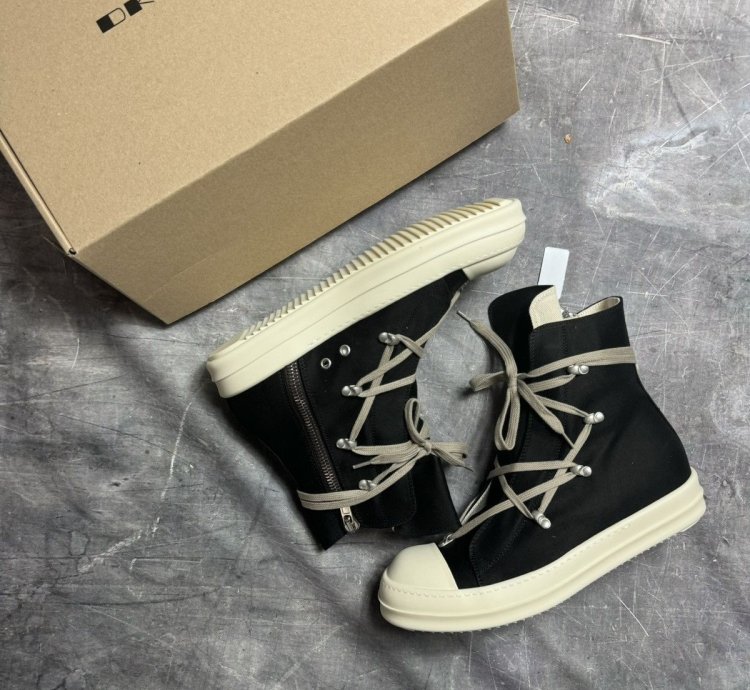 Rick Owens Drkshdw Hexa High Top Sneakers