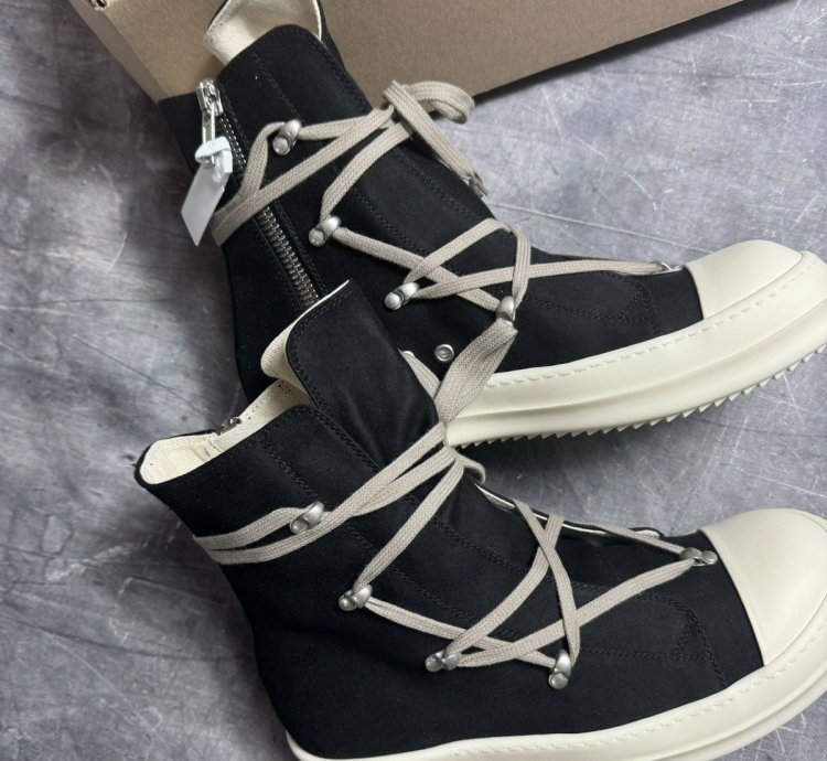 Rick Owens Drkshdw Hexa High Top Sneakers