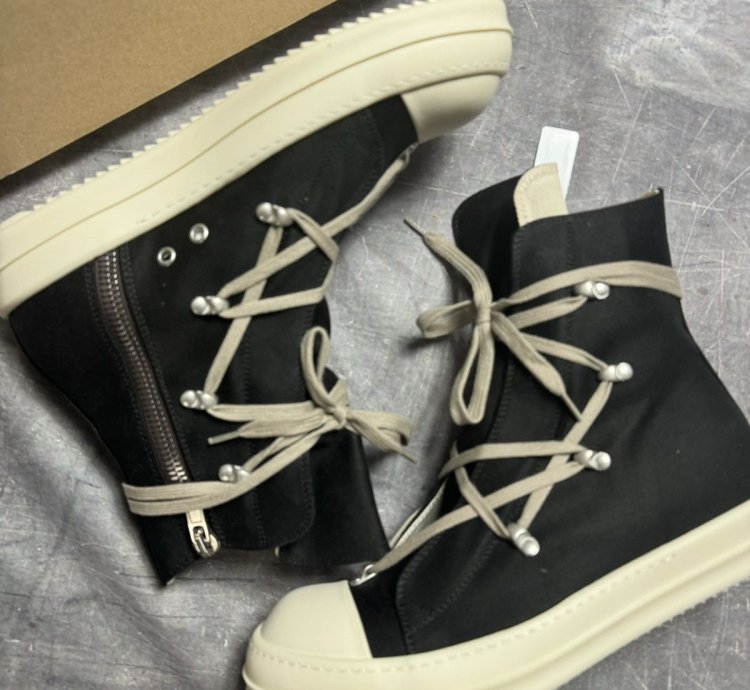 Rick Owens Drkshdw Hexa High Top Sneakers