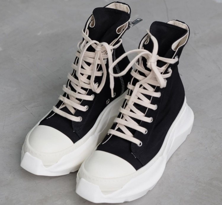Rick Owens DRKSHDW High Top Platform Sneakers