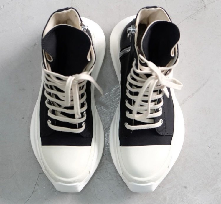 Rick Owens DRKSHDW High Top Platform Sneakers
