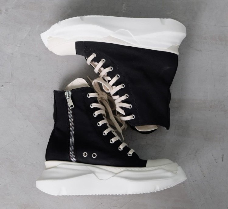 Rick Owens DRKSHDW High Top Platform Sneakers