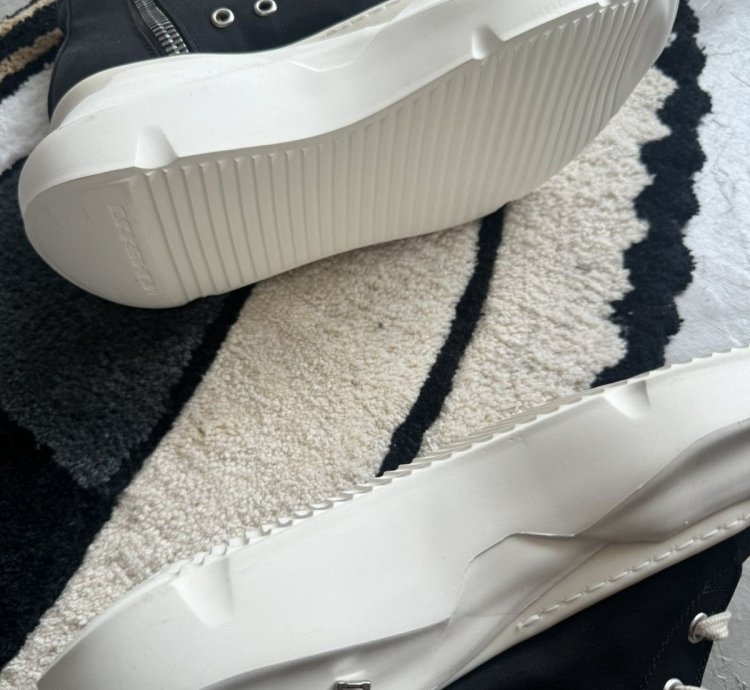 Rick Owens DRKSHDW High Top Platform Sneakers