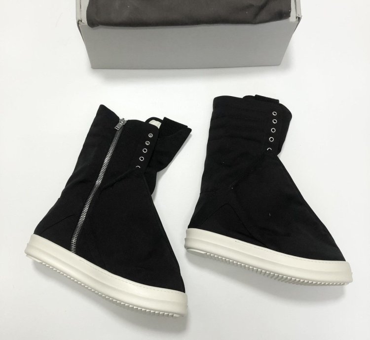 Rick owens drkshdw hoofdunks in black milk size41 5