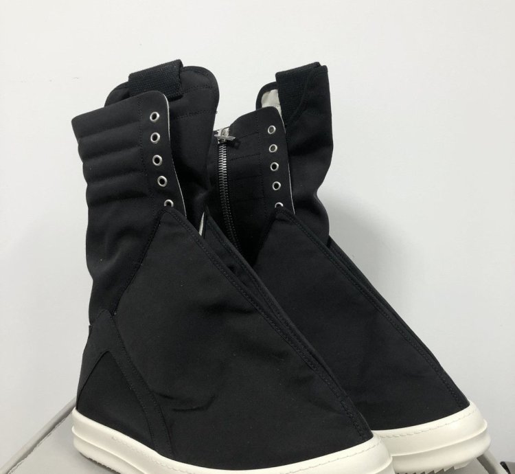 Rick owens drkshdw hoofdunks in black milk size41 5