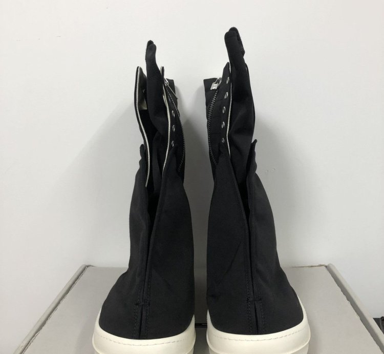 Rick owens drkshdw hoofdunks in black milk size41 5