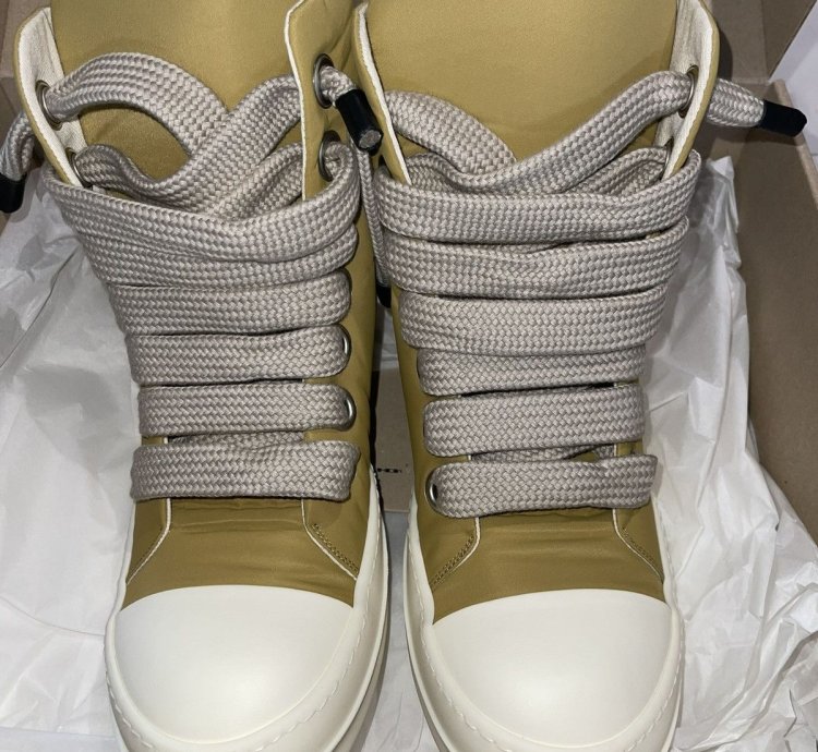 Rick Owens DRKSHDW Jumbo Lace Padded Ramones