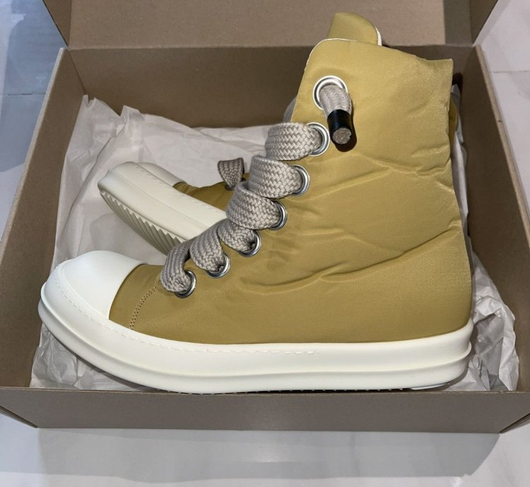 Rick Owens DRKSHDW Jumbo Lace Padded Ramones