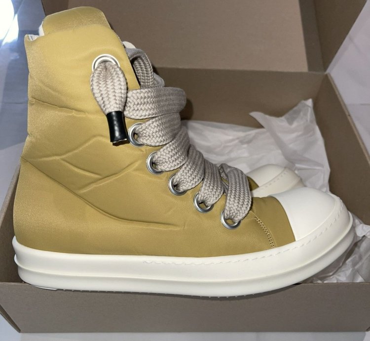 Rick Owens DRKSHDW Jumbo Lace Padded Ramones