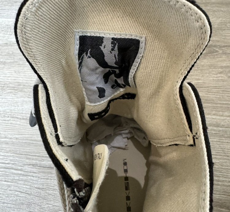 Rick Owens Drkshdw Jumbolace Hexa Sneaks Ramones Black