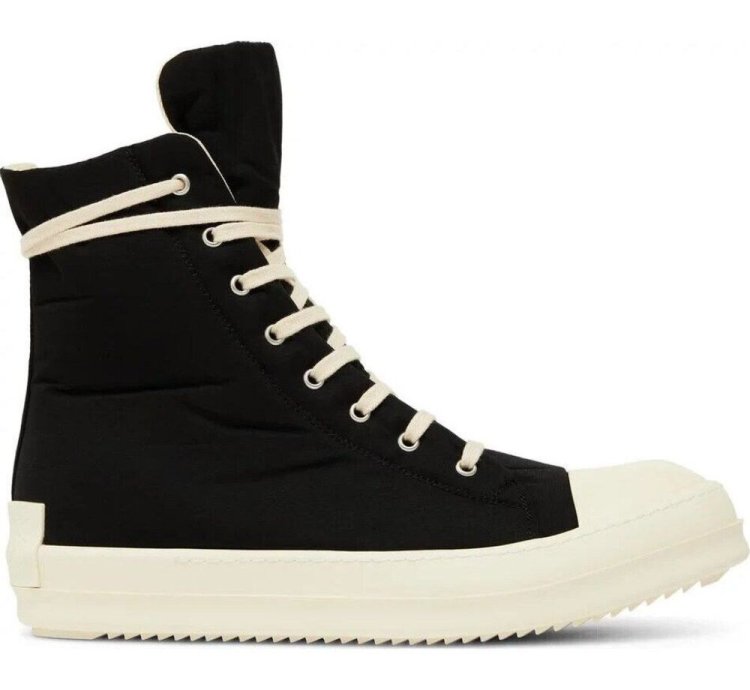 Rick Owens DRKSHDW License Plate High Top Ramones Sneaks 8