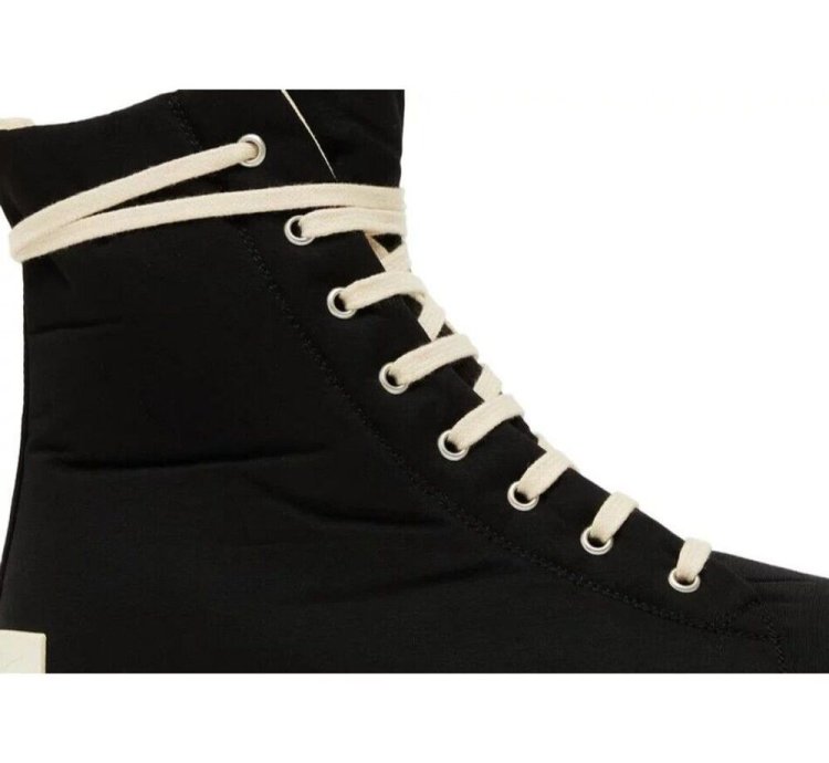 Rick Owens DRKSHDW License Plate High Top Ramones Sneaks 8