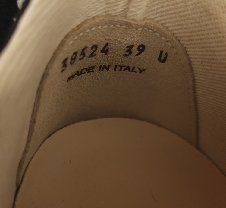 Rick Owens DRKSHDW License Plate Low Sneaks 39 US M6 W9