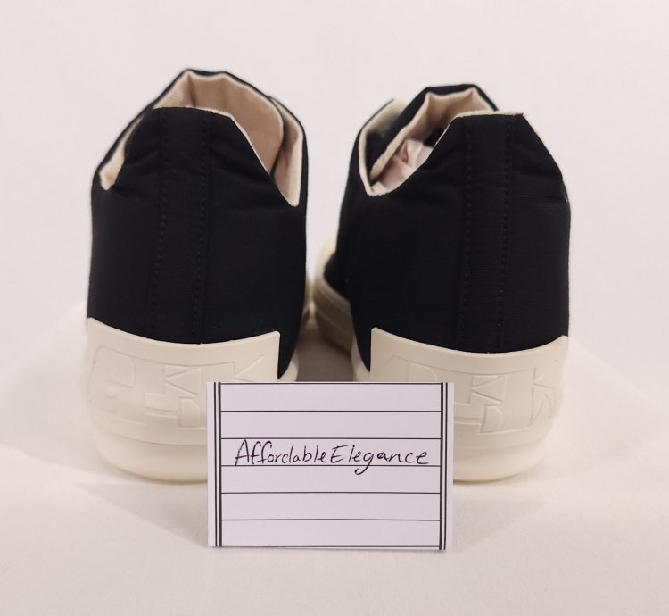 Rick Owens DRKSHDW License Plate Low Sneaks 40 5 M7 5 W10 5