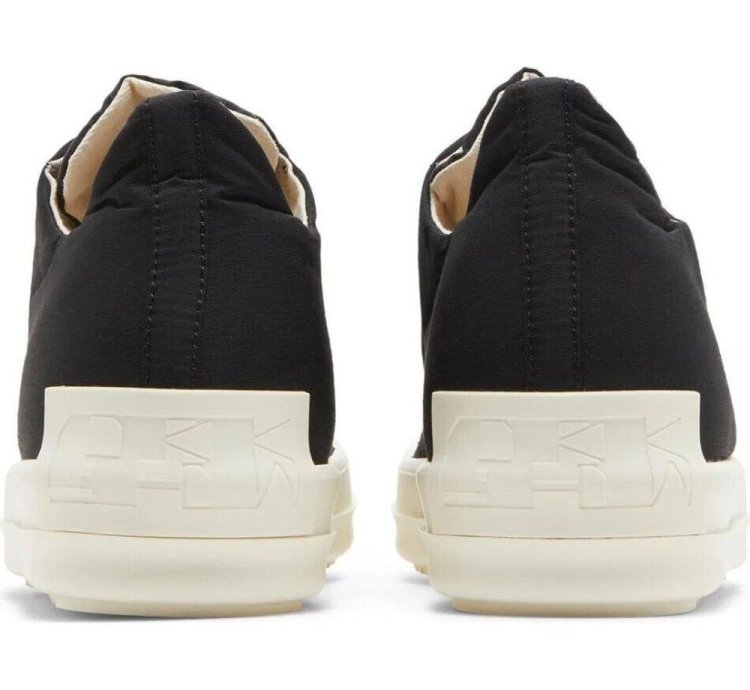 Rick Owens DRKSHDW License Plate Low Sneaks 40 5 M7 5 W10 5