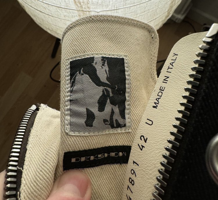 Rick Owens DRKSHDW Luxor Ramones With Details Black Milk