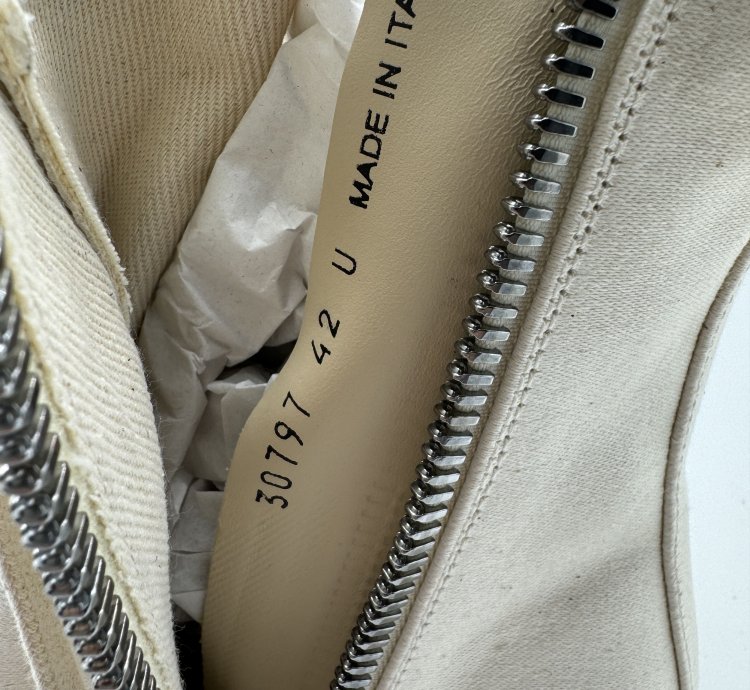 Rick Owens DRKSHDW Milk Ramones White