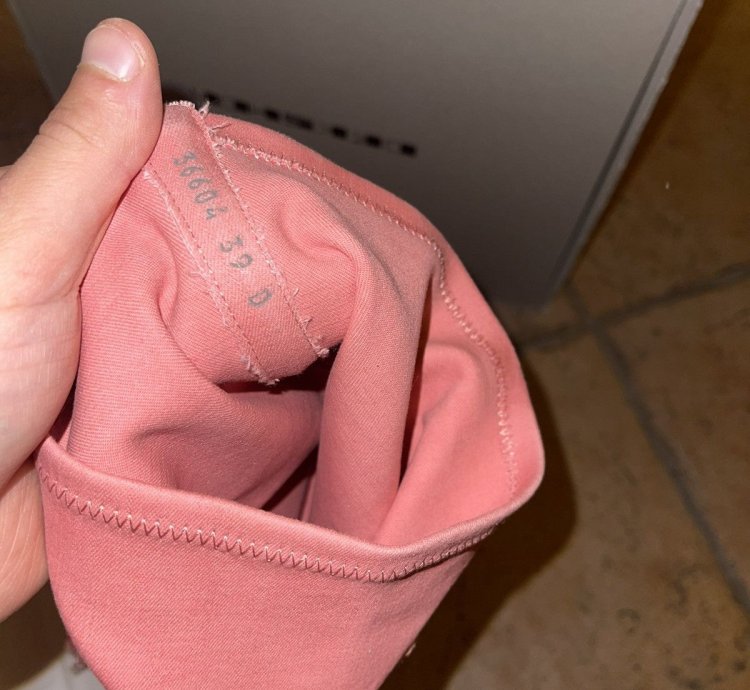 Rick Owens Drkshdw pink abstract socks sneakers
