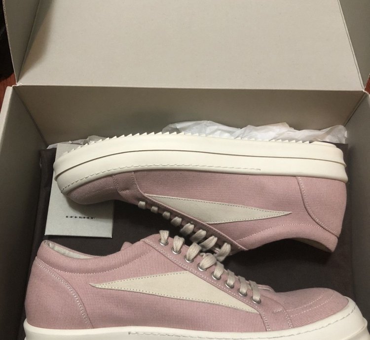 Rick Owens drkshdw pink vans