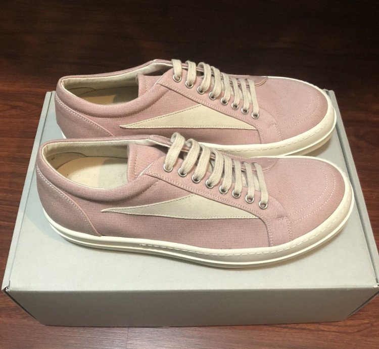 Rick Owens drkshdw pink vans