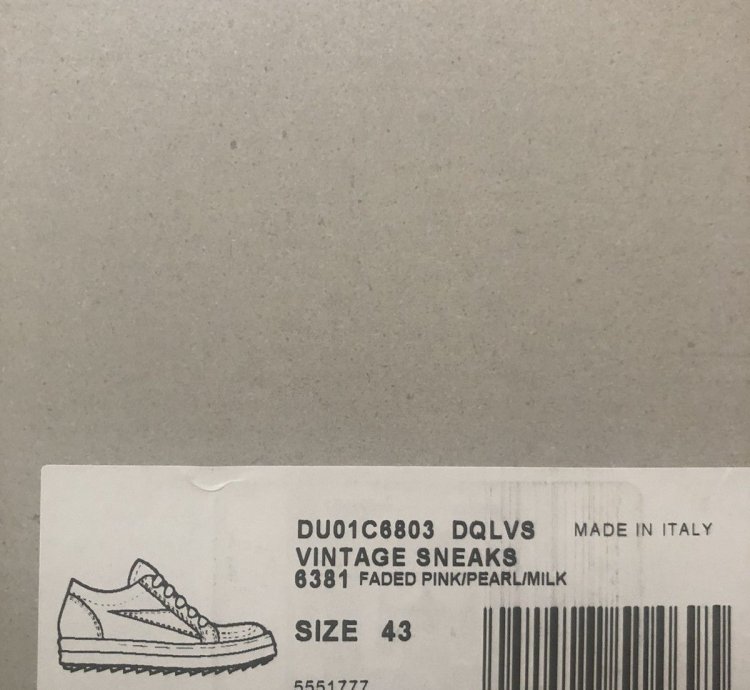 Rick Owens drkshdw pink vans