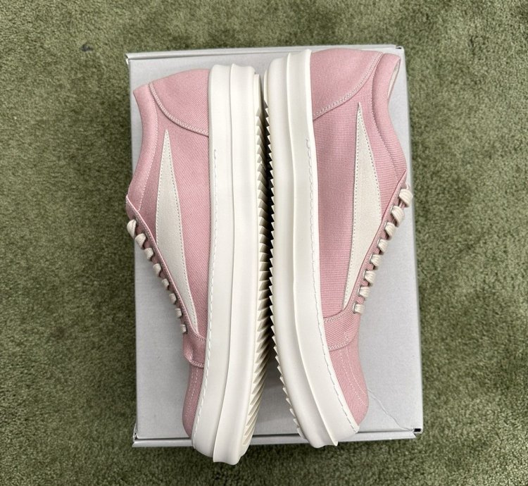 Rick Owens DRKSHDW Pink Vintage Sneakers Vans