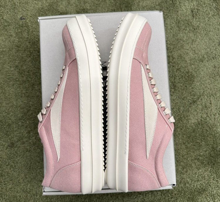 Rick Owens DRKSHDW Pink Vintage Sneakers Vans