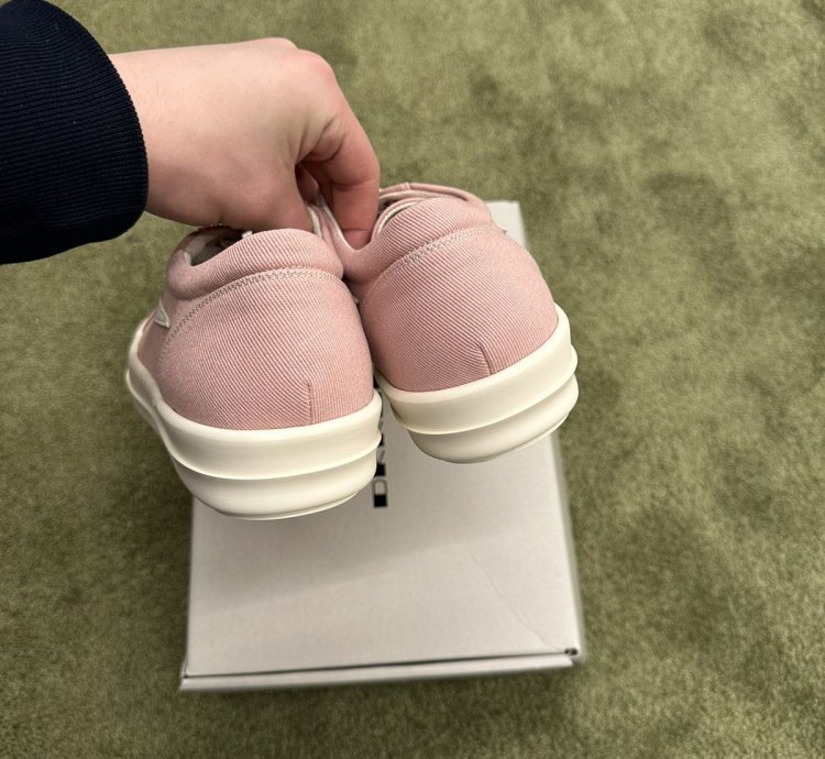 Rick Owens DRKSHDW Pink Vintage Sneakers Vans