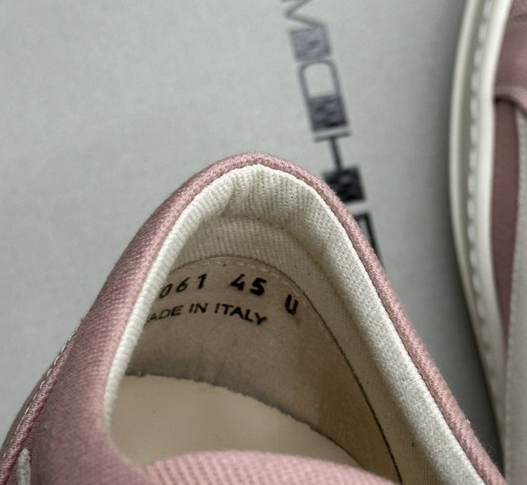 Rick Owens DRKSHDW Pink Vintage Sneakers Vans