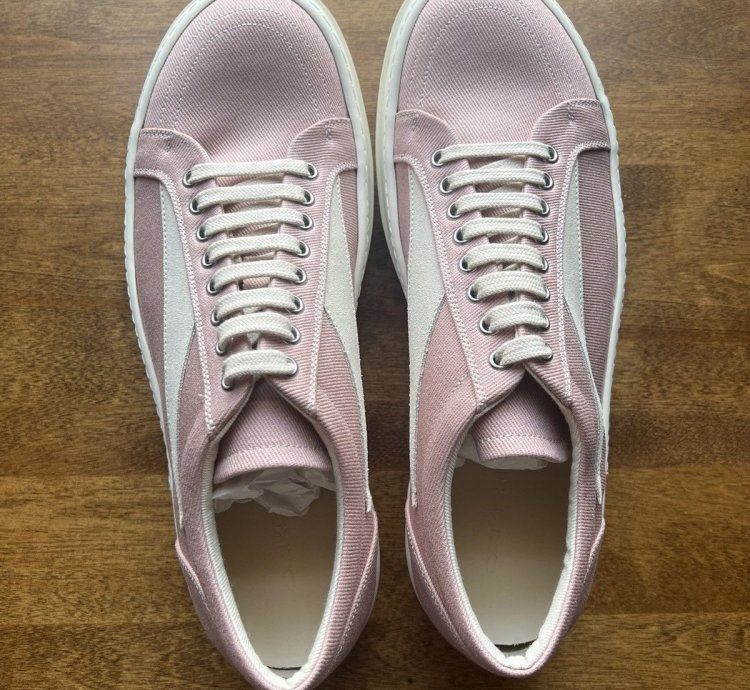 Rick Owens Drkshdw Pink Vintage Strobe Vans Sneakers