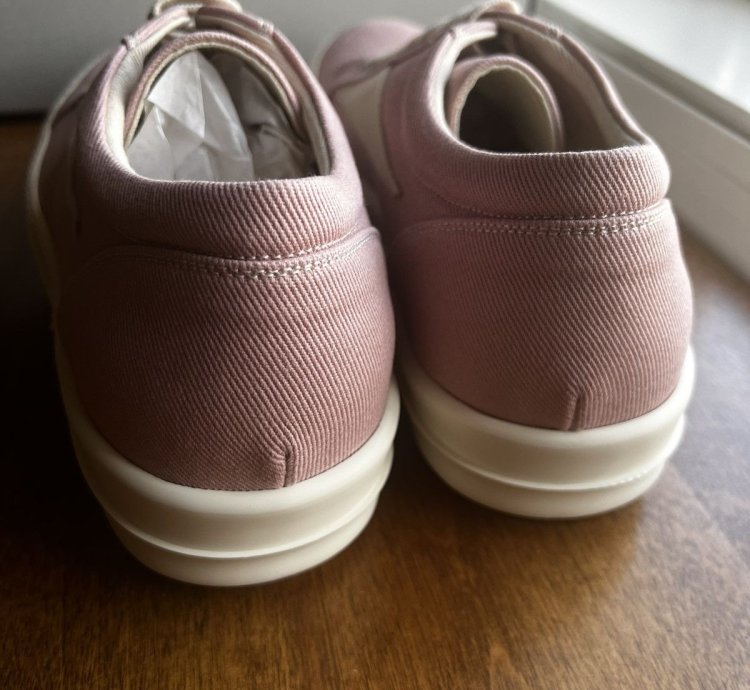 Rick Owens Drkshdw Pink Vintage Strobe Vans Sneakers