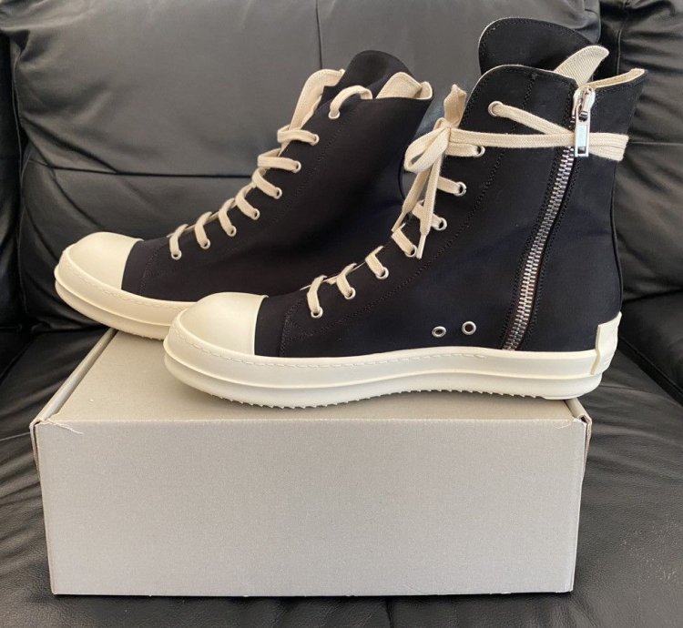 Rick Owens DRKSHDW Ramon High Doeskin Size 46