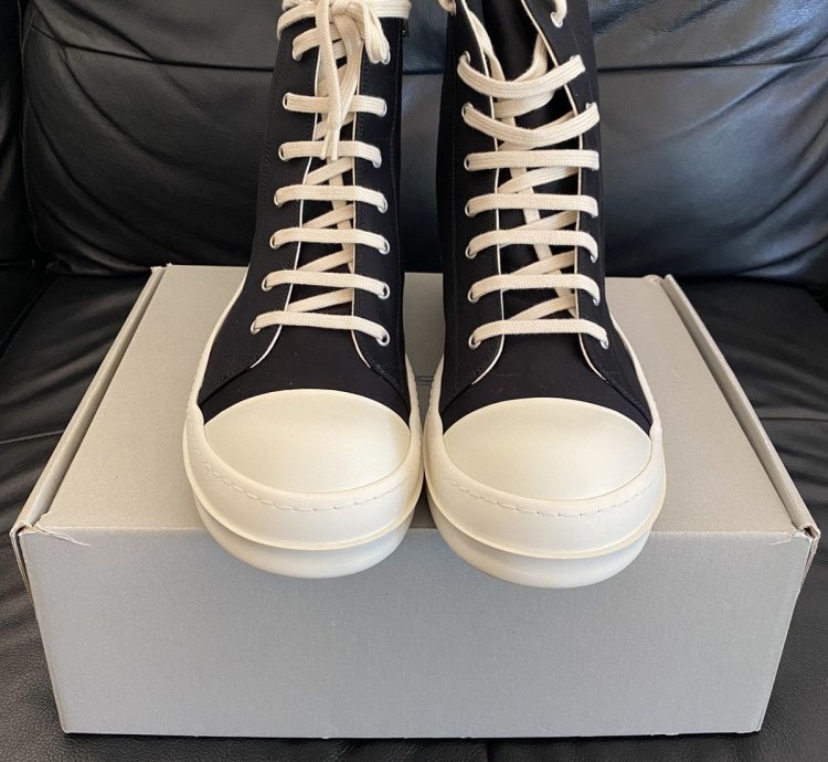 Rick Owens DRKSHDW Ramon High Doeskin Size 46