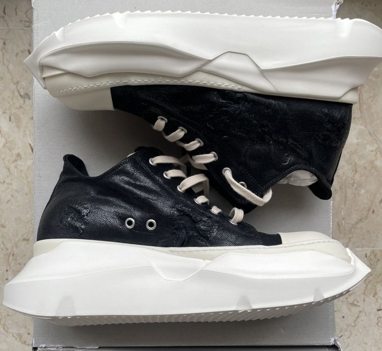 Rick Owens Drkshdw Ramones Abstract Low