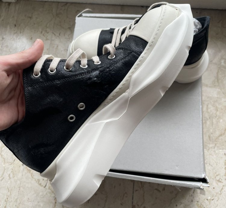 Rick Owens Drkshdw Ramones Abstract Low