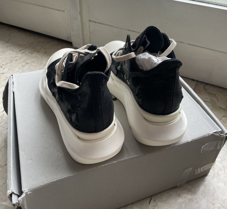 Rick Owens Drkshdw Ramones Abstract Low