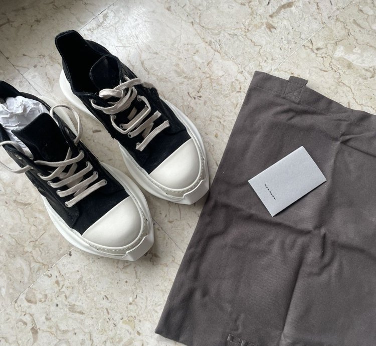Rick Owens Drkshdw Ramones Abstract Low