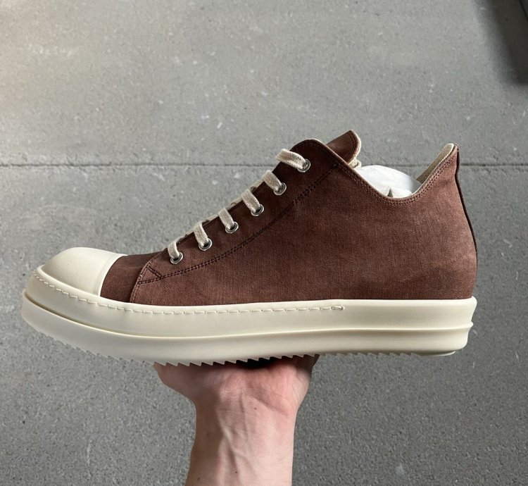 Rick Owens Drkshdw Ramones Denim Shoes Low Sneaks