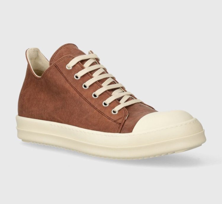 Rick Owens Drkshdw Ramones Denim Shoes Low Sneaks