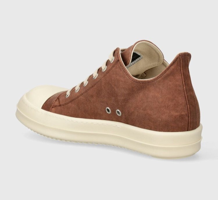 Rick Owens Drkshdw Ramones Denim Shoes Low Sneaks