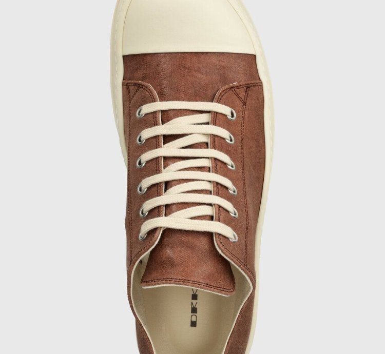 Rick Owens Drkshdw Ramones Denim Shoes Low Sneaks
