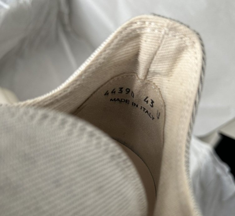 Rick Owens Drkshdw Ramones DU01C6802 MMD LOW SNEAKS