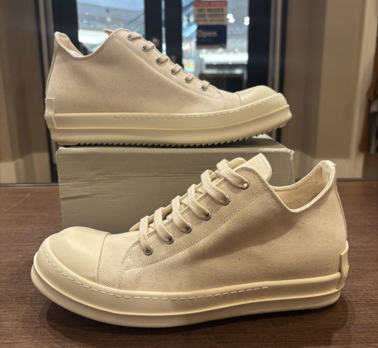 Rick Owens DRKSHDW Ramones Low Top Sneakers