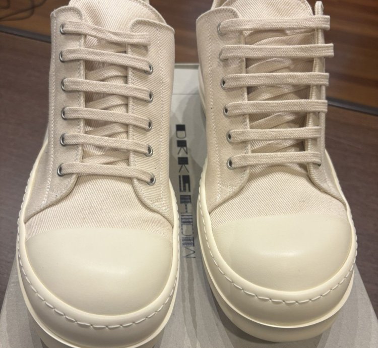 Rick Owens DRKSHDW Ramones Low Top Sneakers