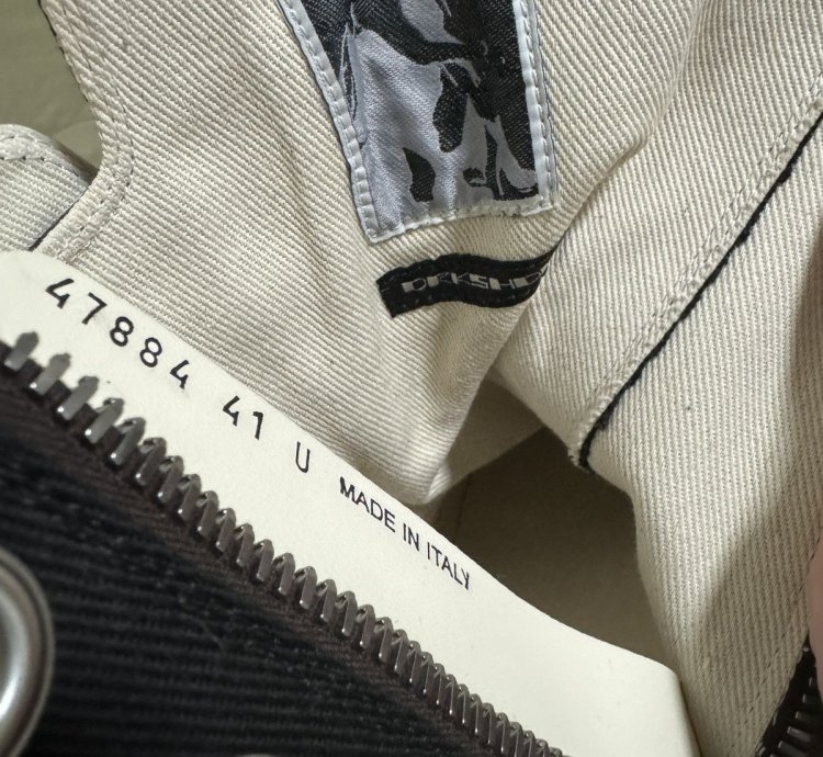 Rick Owens DRKSHDW Ramones Over-dyed Denim