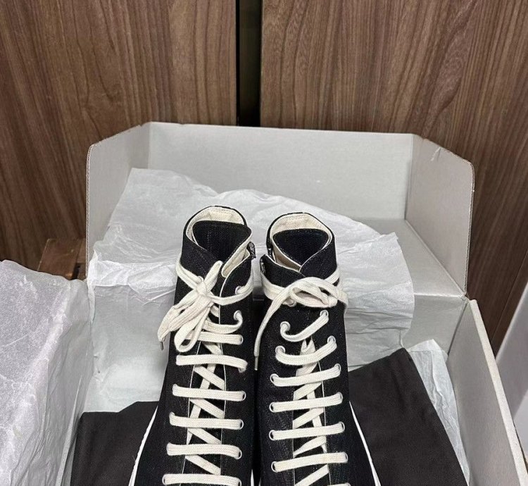 Rick Owens Drkshdw ramones platform bumper size 43 men 9 5