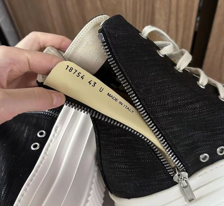 Rick Owens Drkshdw ramones platform bumper size 43 men 9 5