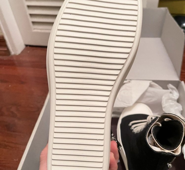 Rick Owens Drkshdw ramones platform size 41 5 Italy men 8 5